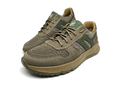 Чоловічі шкіряні кросівки Clubshoes зелено-бежеві Kobi