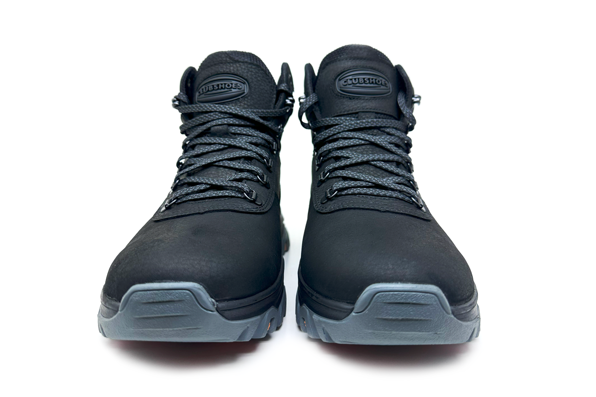 Чоловічі зимові шкіряні черевики Clubshoes чорний Boots
