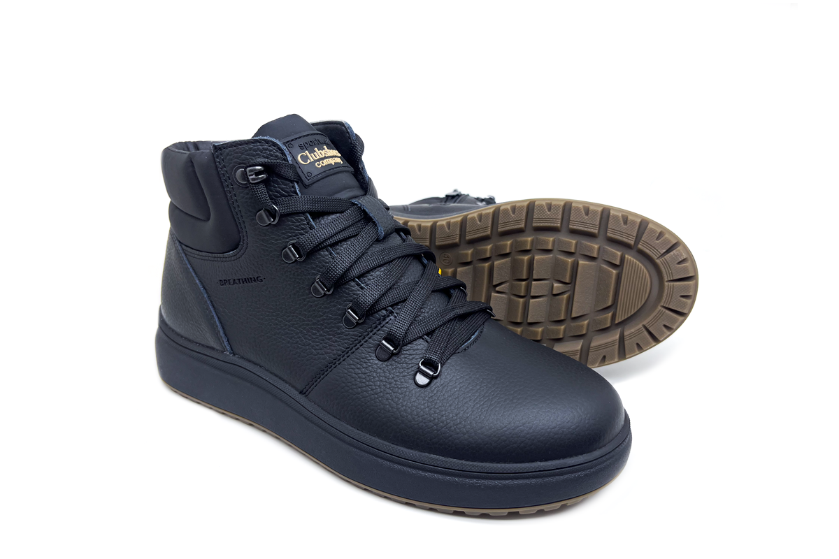Чоловічі зимові шкіряні черевики Clubshoes М8