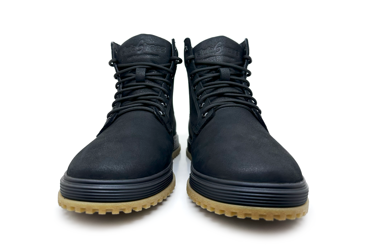 Чоловічі зимові шкіряні черевики Clubshoes чорний Stride