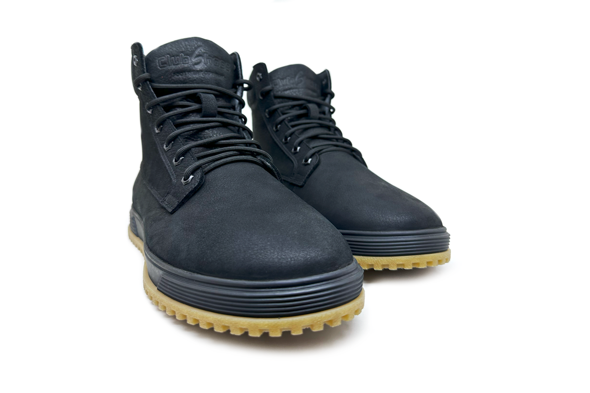 Чоловічі зимові шкіряні черевики Clubshoes чорний Stride