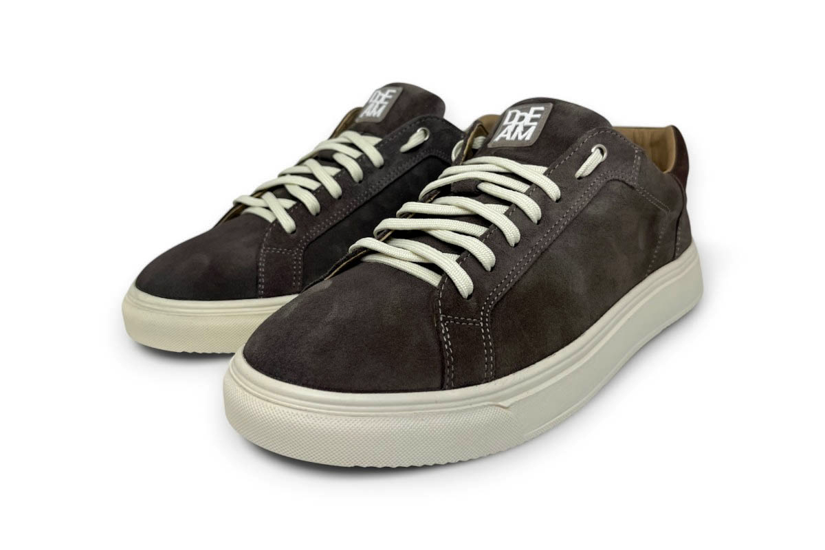 Чоловічі шкіряні кеди Clubshoes коричневі KD