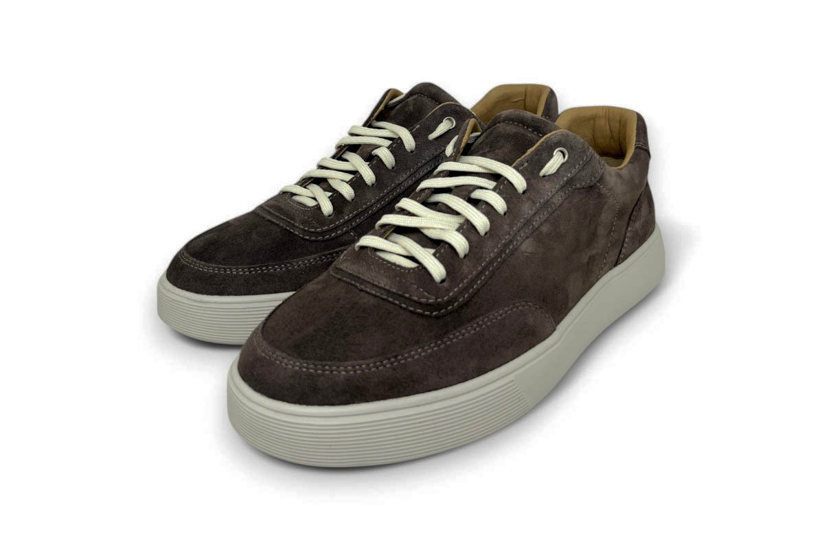 Чоловічі шкіряні кеди Clubshoes коричневі KD2