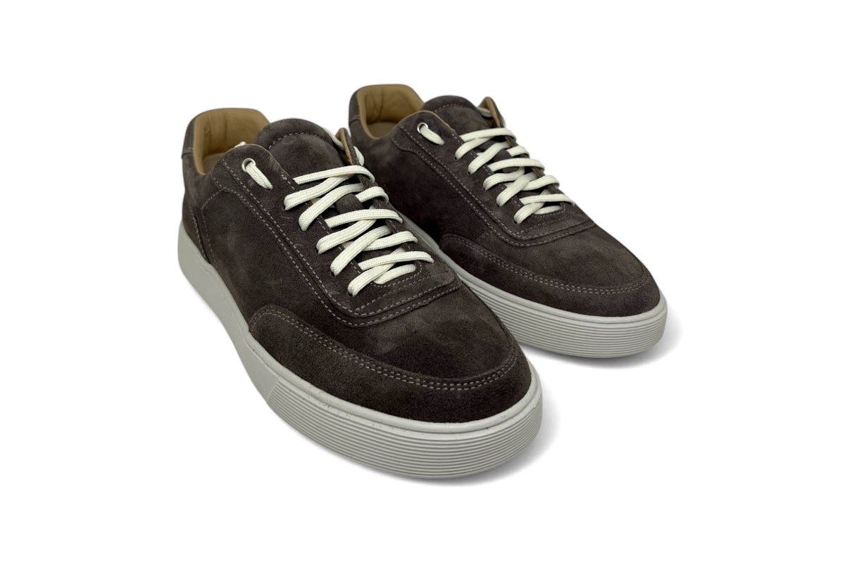 Чоловічі шкіряні кеди Clubshoes коричневі KD2