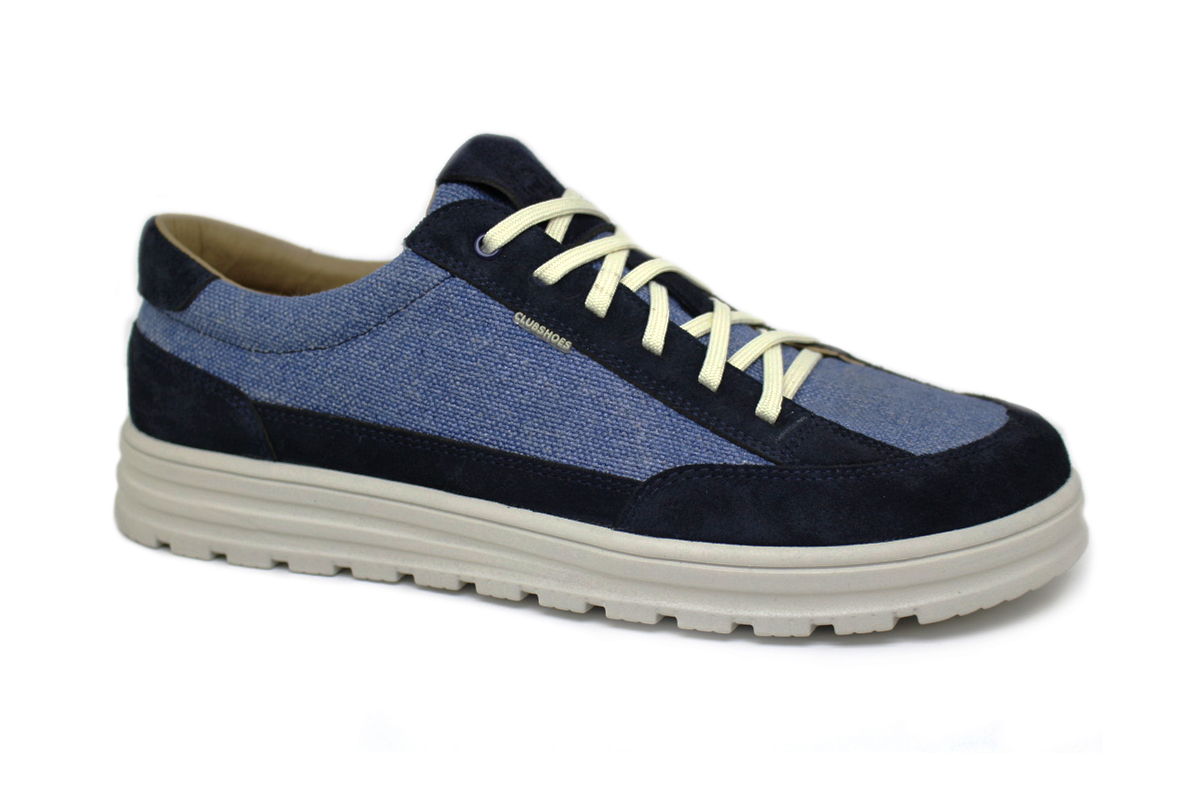 Чоловічі шкіряні кросівки Clubshoes джинс GN