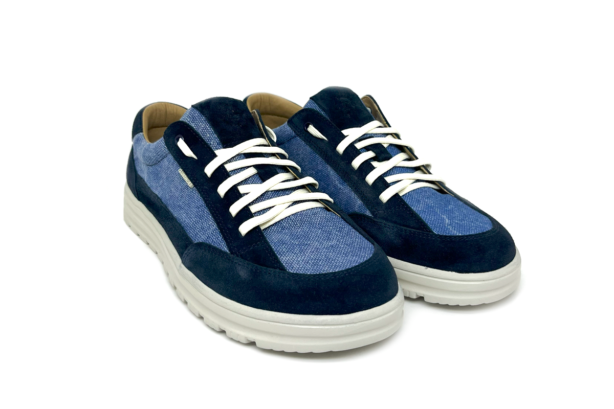 Чоловічі шкіряні кросівки Clubshoes джинс GN