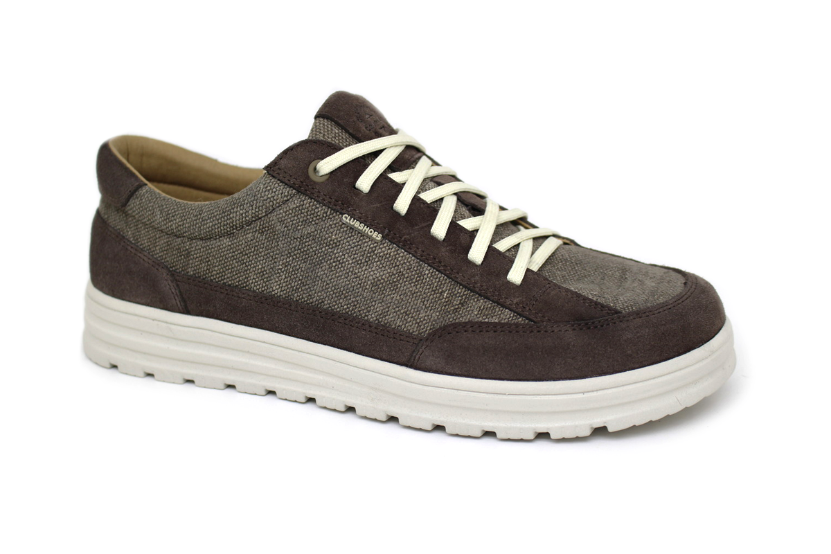 Чоловічі шкіряні кросівки Clubshoes коричневі GN