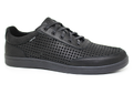 Чоловічі шкіряні кеди Clubshoes чорні Glow