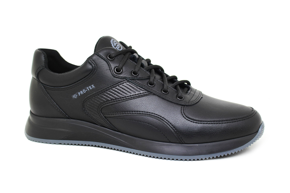 Чоловічі весняні - осінні шкіряні черевики Clubshoes чорний Original