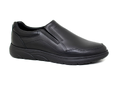 Чоловічі весняні шкіряні лофери Clubshoes чорні GXp
