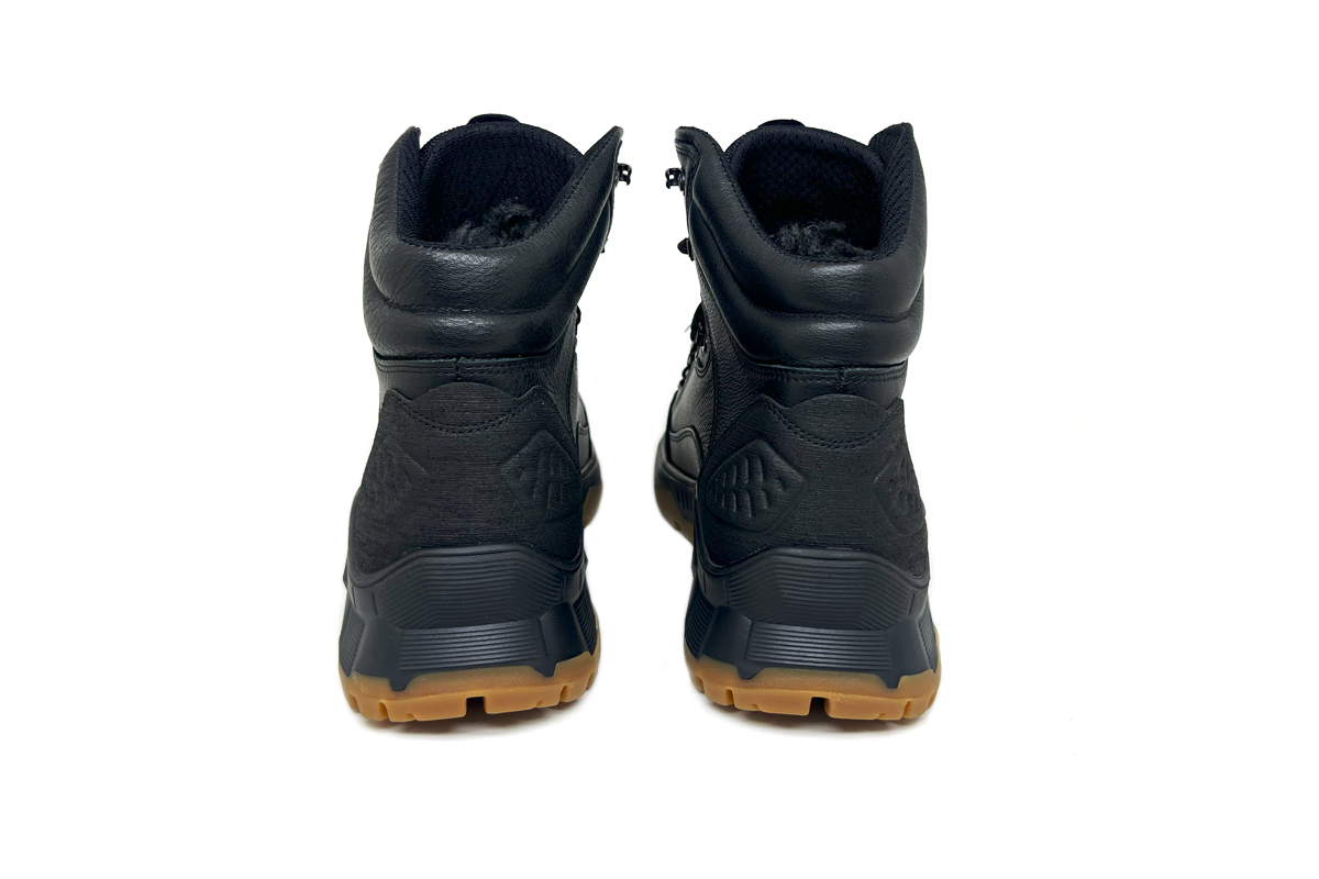 Чоловічі зимові шкіряні черевики Clubshoes чорний Borvio