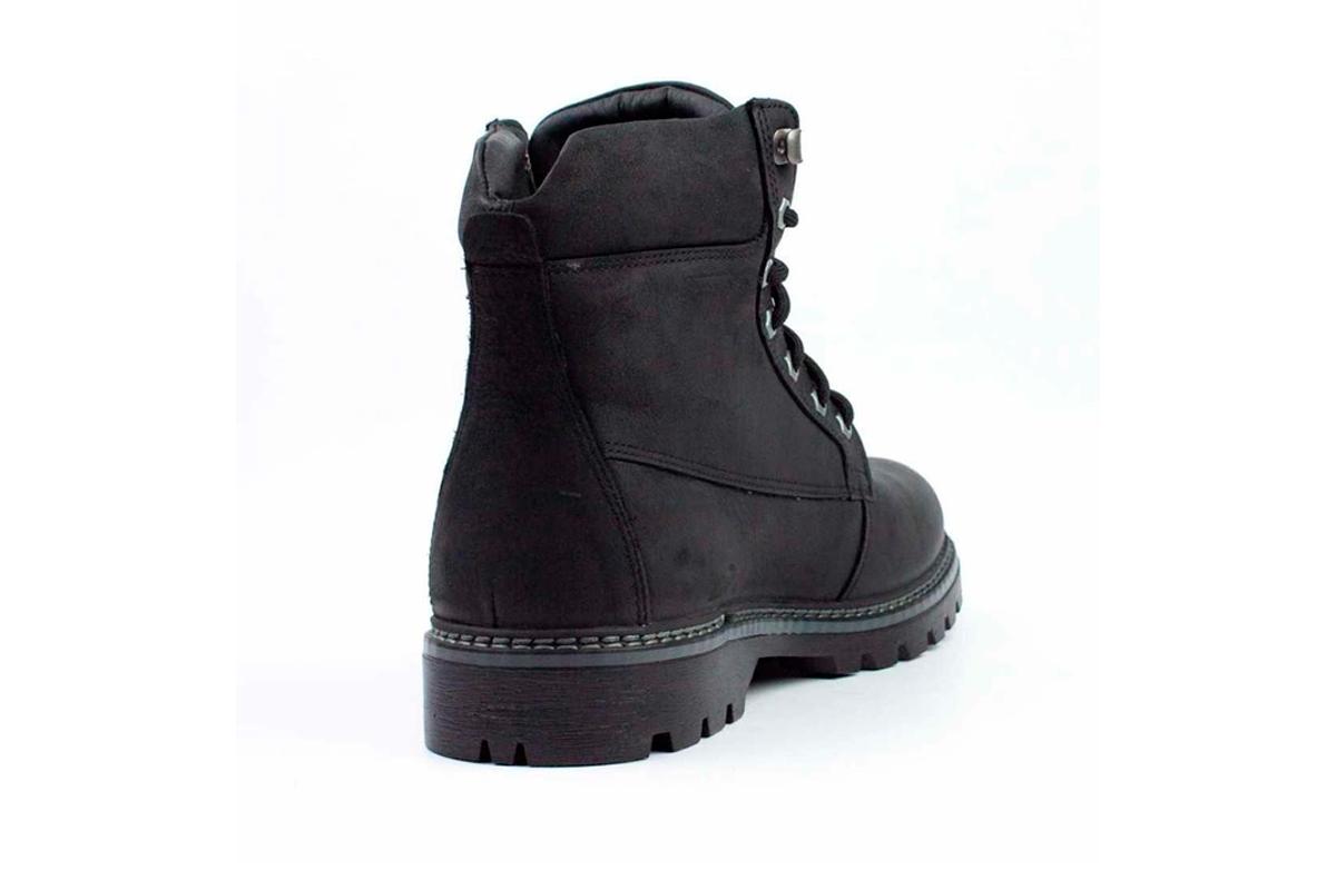 Чоловічі зимові черевики з нубуку Clubshoes чорний Hihglux