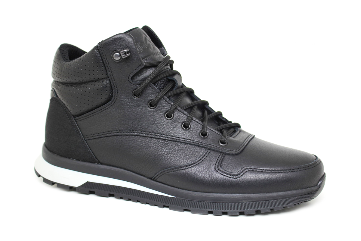 Чоловічі зимові шкіряні черевики Clubshoes чорний Rable
