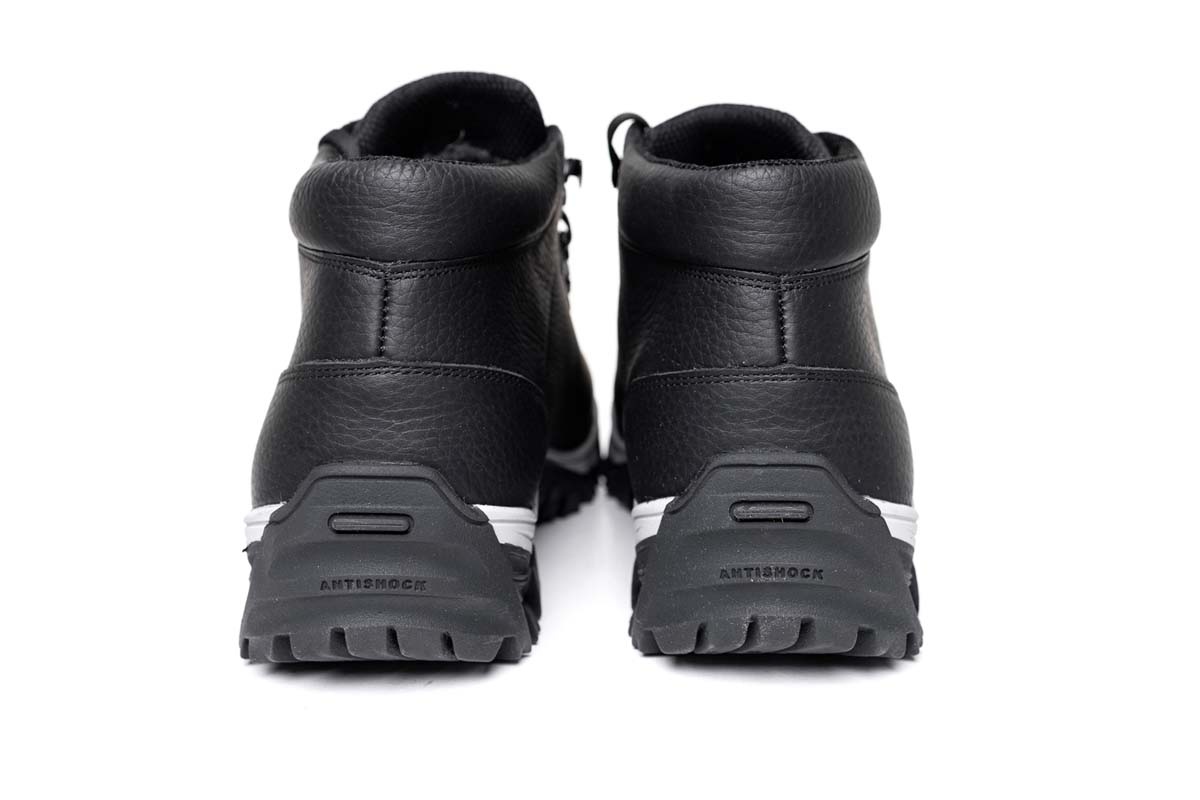 Чоловічі зимові шкіряні черевики Clubshoes чорний Shozen