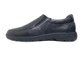 Шкіряні чоловічі лофери Clubshoes чорний Elastic Light