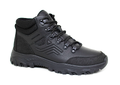 Чоловічі зимові черевики шкіряні Clubshoes чорний Shobs