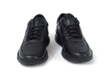 Чоловічі весняні шкіряні кроссівки чорні Clubshoes Roxy Light