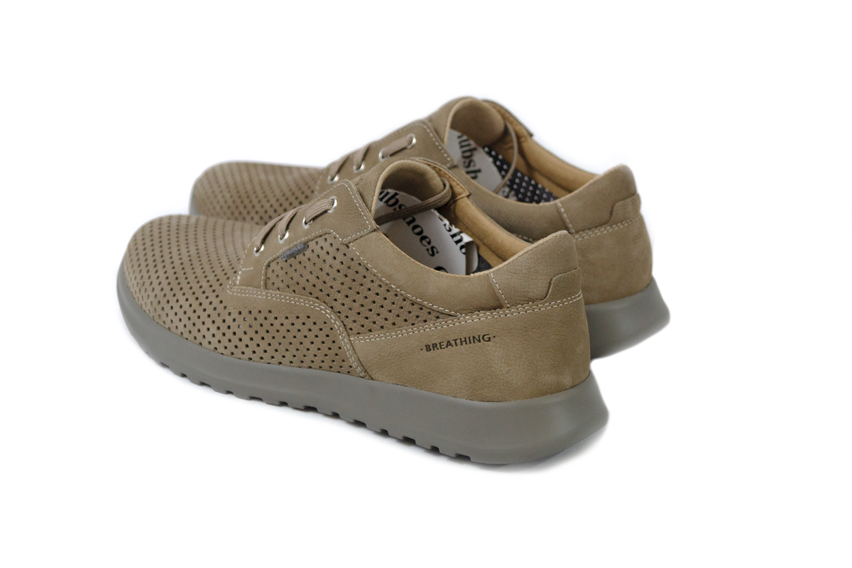 Чоловічі весняні шкіряні черевики Clubshoes бежевий STN Light